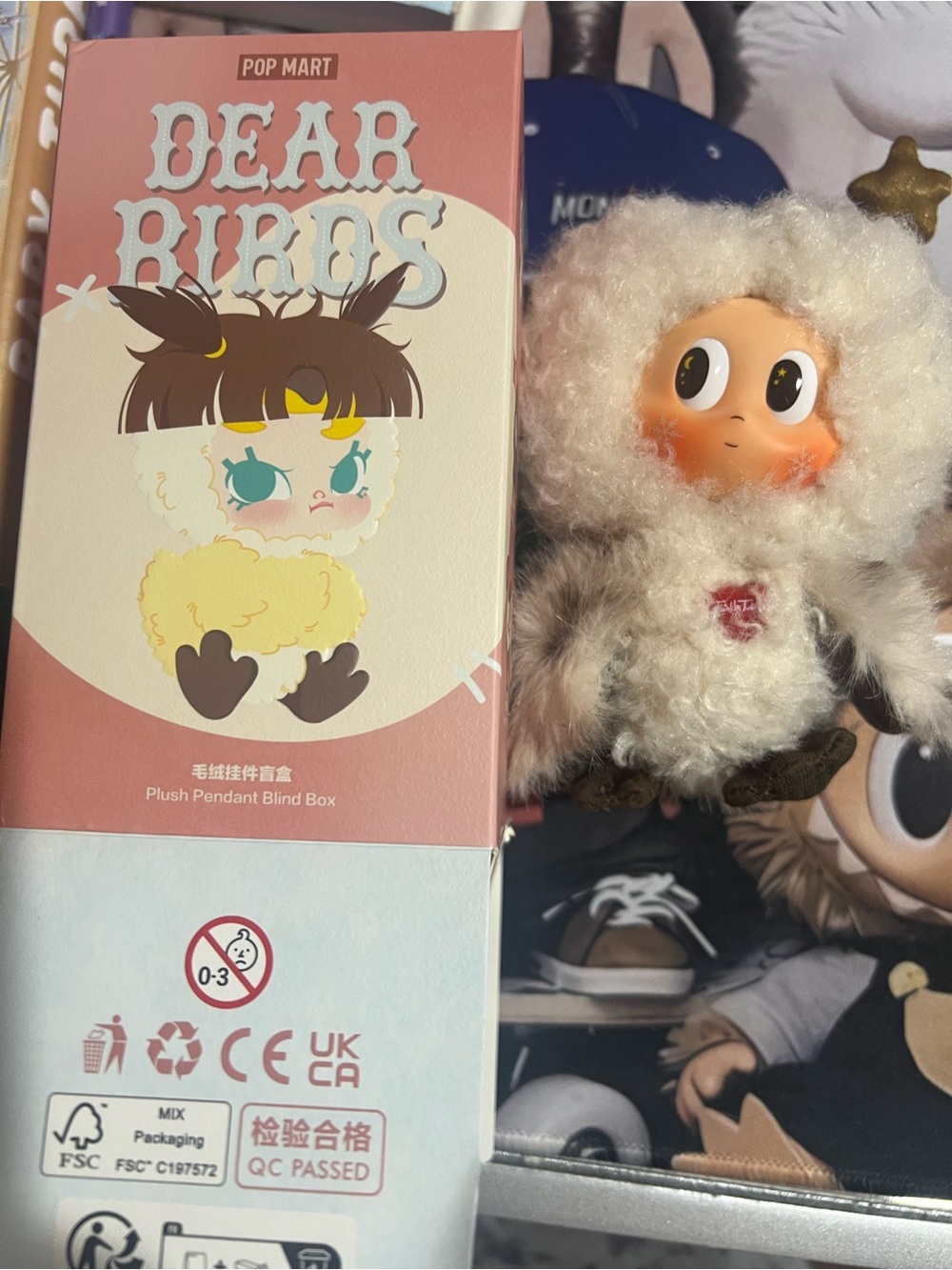 Dear Birds Plush Pendant - twinkle Character